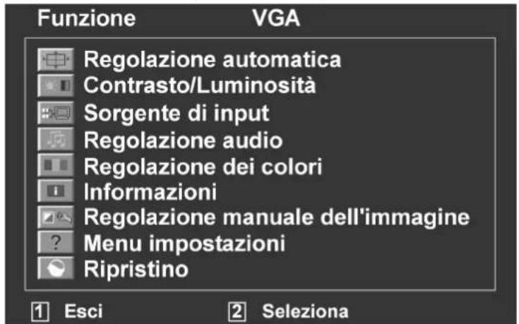 MEDION Akoya P54160 (MD 20360) - II menu OSD - 1