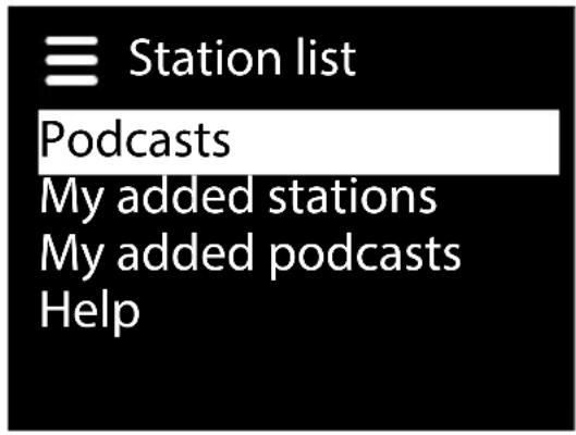 MEDION E85038 (MD 87238) - Select radio services - 2