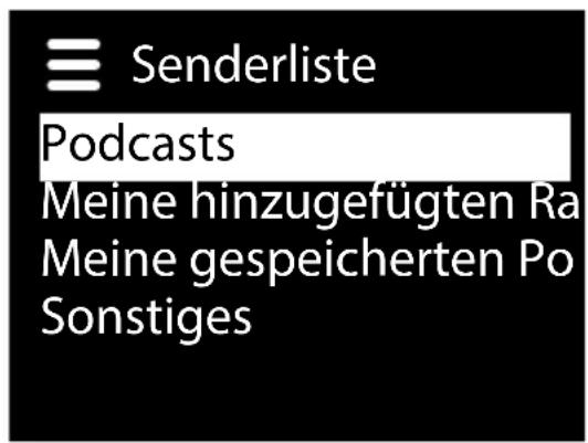 MEDION E85038 (MD 87238) - Radiodienste auswählen - 2