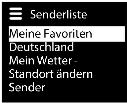 MEDION E85038 (MD 87238) - Radiodienste auswählen - 1