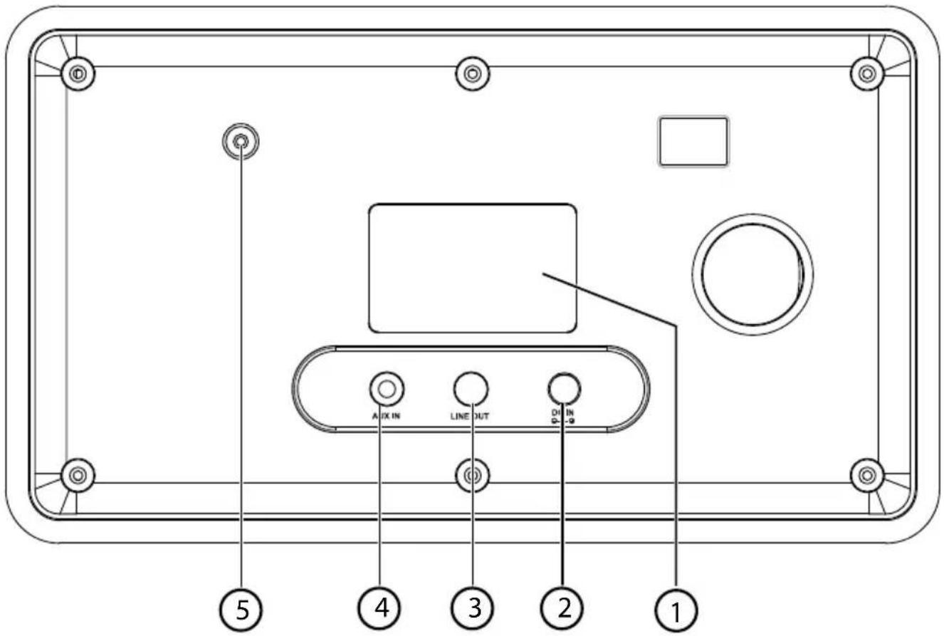 MEDION E85038 (MD 87238) - Achterkant - 1