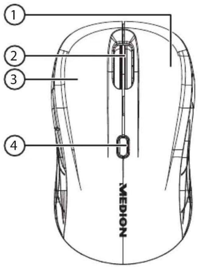 MEDION E83051 (MD 87360) - Oberseite - 1