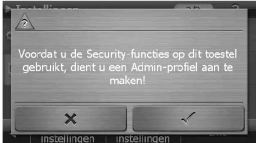 MEDION GoPal E4460 M40 - Wachtwoord en verwijstekst vastleggen - 1