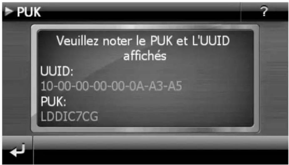 MEDION GoPal E4460 M40 - SuperPIN et UUID - 1