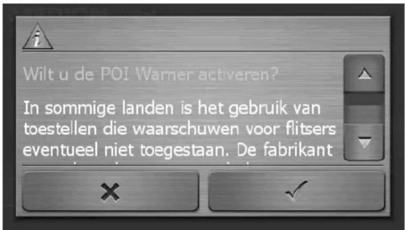 MEDION GoPal E4460 M40 - Informatie over verkeerscontroles - 1