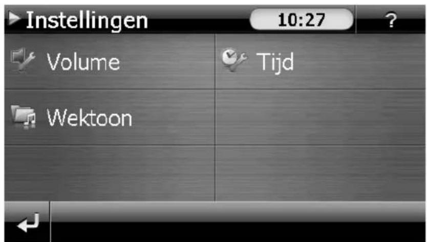 MEDION GoPal E4460 M40 - Instellen van de systeemtijd - 1