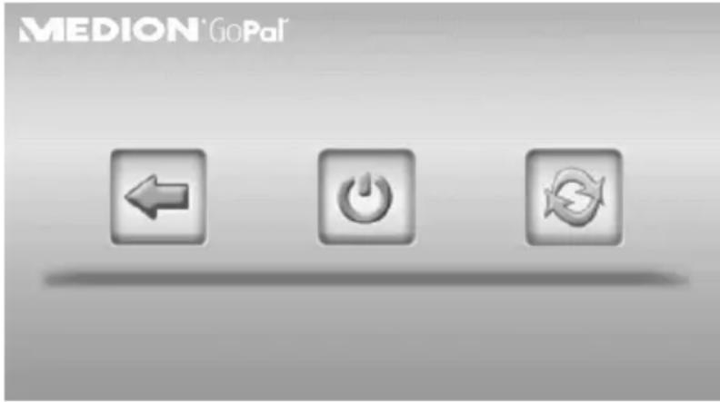 MEDION GoPal E4460 M40 - Reset (redémarrage) - 1