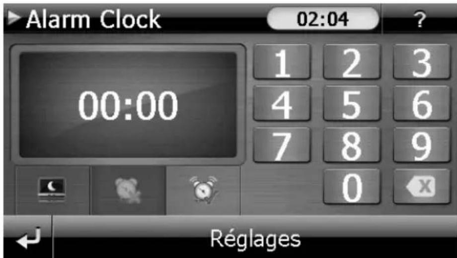 MEDION GoPal E4460 M40 - Alarm Clock (fonction Réveil) - 1