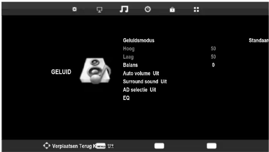 MEDION LIFE P12070 (MD 21296) - Menu GELUID - 1