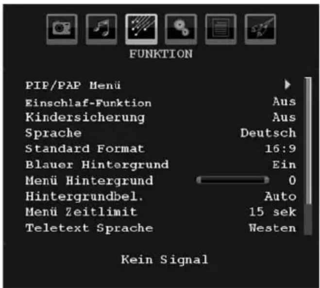 MEDION LIFE P14010 (MD 30314) - Menu Funktion - 1