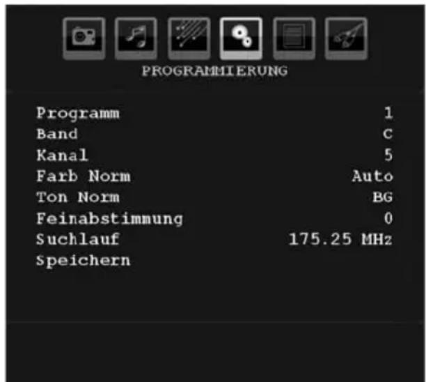 MEDION LIFE P14010 (MD 30314) - Menu Programmierung - 1