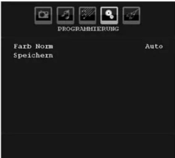 MEDION LIFE P14010 (MD 30314) - Menu Programmierung in den AV-Modi - 1