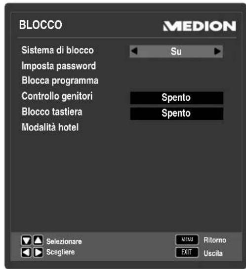MEDION LIFE P18107 (MD 31161) - Menu BLOCCO - 1