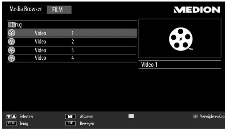 MEDION LIFE P18107 (MD 31161) - Video's aftspelen - 1