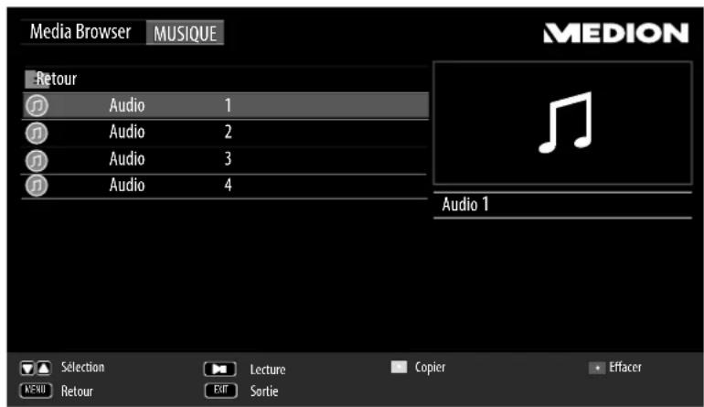 MEDION LIFE P18107 (MD 31161) - Ecouter de la musique - 1