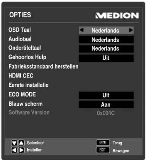 MEDION LIFE P18107 (MD 31161) - 7.3.5.MenuOPTIES - 1
