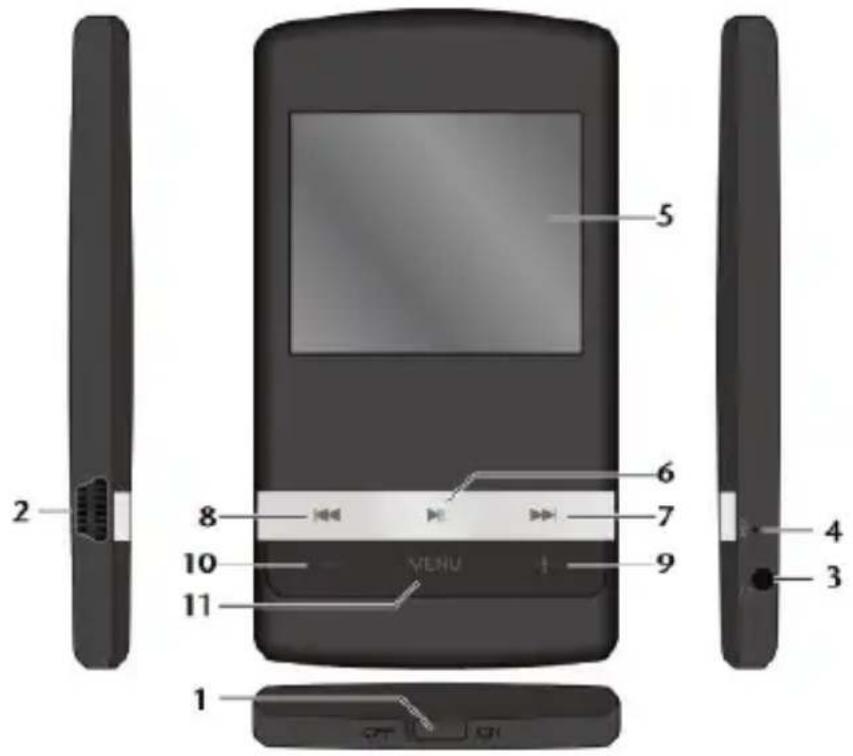 MEDION LIFE P60008 (MD 83376) - Mp3-speler - 1