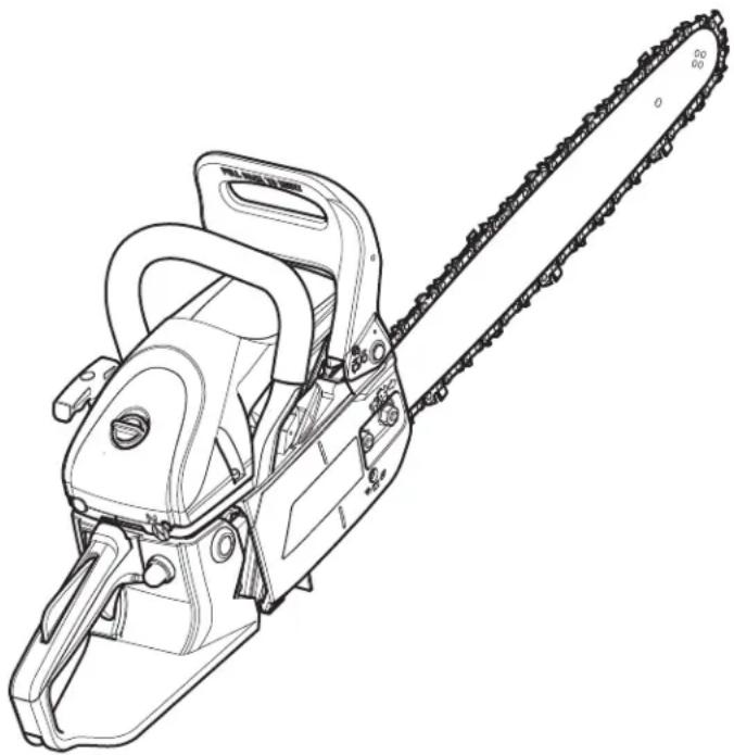 REMINGTON RM4618 - Tronçonneuse à 2 temps RM4618 / RM4620 - 1