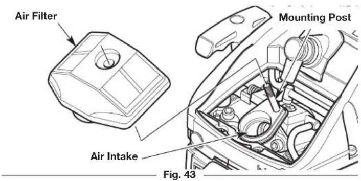 REMINGTON RM4618 - Cleaning the Air Filter - 3