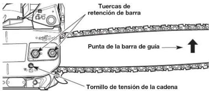 REMINGTON RM4618 - AJUSTE DE LA TENSIÓN DE LA CADENA - 6