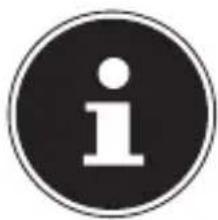 MEDION S89038 (MD 87156) - NOTICE! - 1