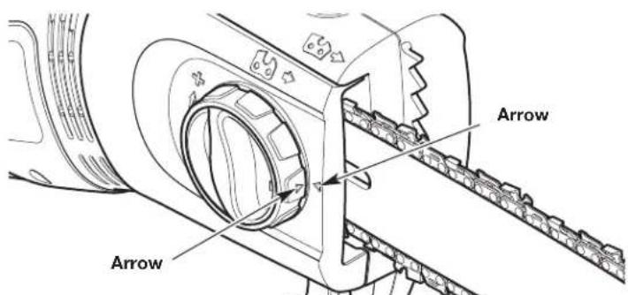 REMINGTON RM1035P - Installing the Guide Bar and Saw Chain - 4
