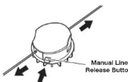 REMINGTON RM115ST - ADJUSTING THE TRIMMING LINE LENGTH - 3