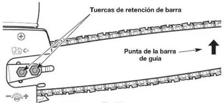 REMINGTON RM1425 - AJUSTE DE LA TENSIÓN DE LA CADENA - 8