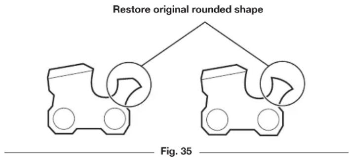 REMINGTON RM1425 - REPLACING THE GUIDE BAR AND SAW CHAIN - 2