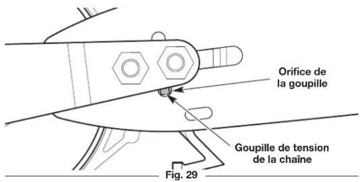 REMINGTON RM1425 - Installation du guide-chaîne et de la chaîne - 3