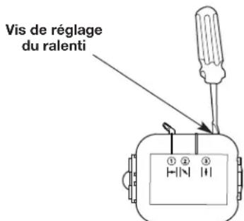 REMINGTON RM2BL - RéGLAGE DU RALENTI - 2