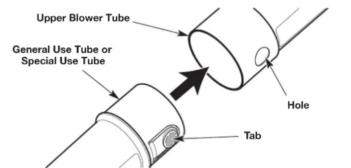 REMINGTON RM430 - Removing the General Use Tube or Special Use Tube - 1