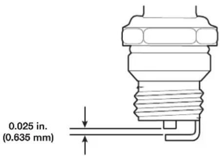 REMINGTON RM430 - MAINTAINING THE SPARK PLUG - 2