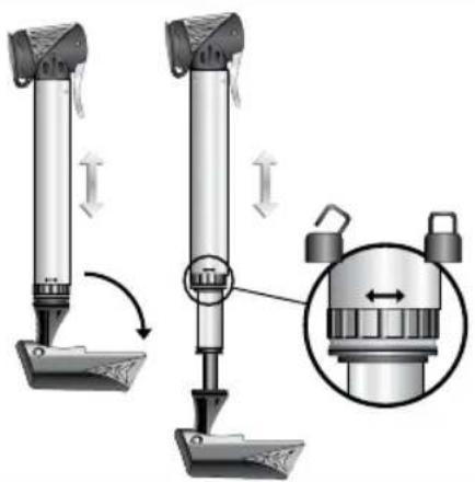 CRIVIT IAN 64305 - Bedienung der Umschaltfunktion: - 1