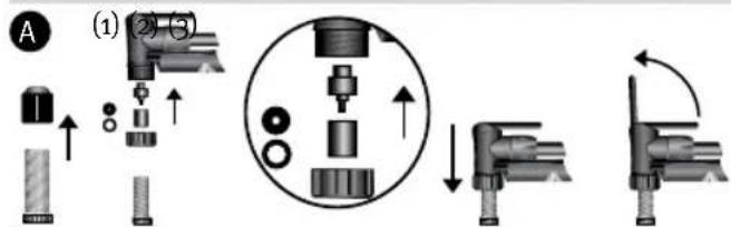 CRIVIT IAN 64305 - Gonflage de pneus avec valve Schrader : - 1