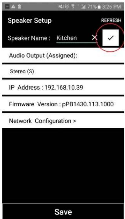 TIVOLI AUDIO Cube - Configuratie-instellingen speaker - Naam - 5