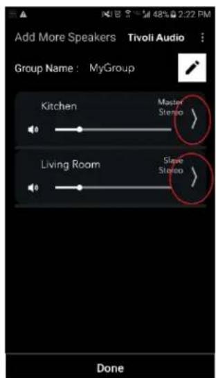TIVOLI AUDIO Cube - Impostazioni di configurazione del Gruppo – Configurazione rapida degli altoparlanti - 2