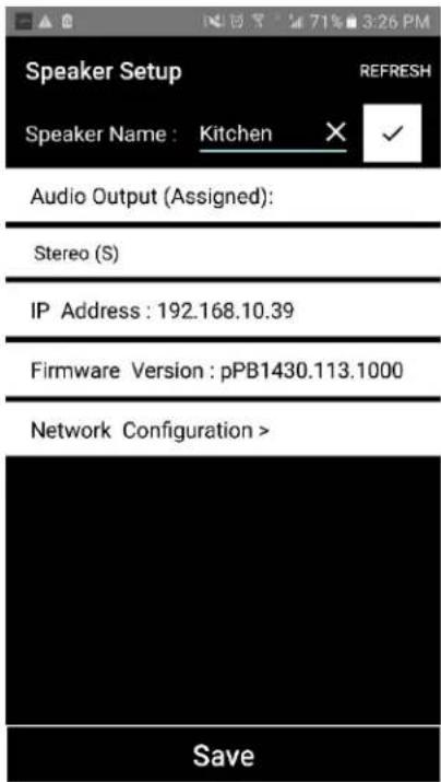TIVOLI AUDIO Cube - Ajustes de configuración de altavoces - Nombre - 4