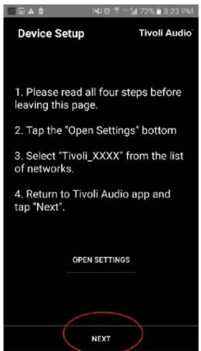 TIVOLI AUDIO Cube - Configuración para dispositivos Android - 6