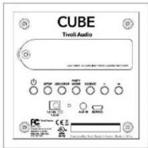 TIVOLI AUDIO Cube - Guía de características - 2