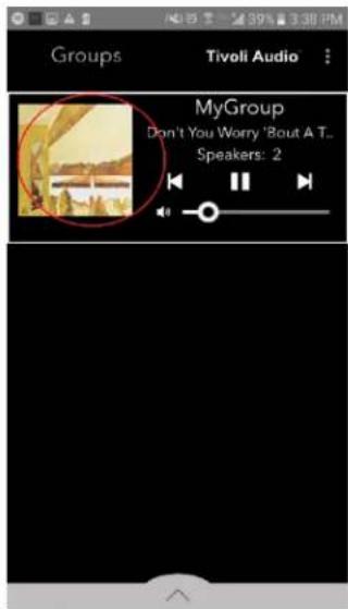 TIVOLI AUDIO Cube - Configuratie-instellingen groep – Het volume van de groep aanpassen - 1