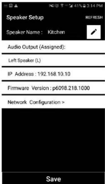 TIVOLI AUDIO Cube - Group Configuration Settings – Speaker Configuration Shortcut - 4