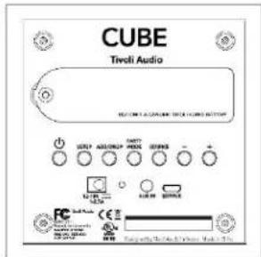 TIVOLI AUDIO Cube - Guide des fonctionnalités - 2