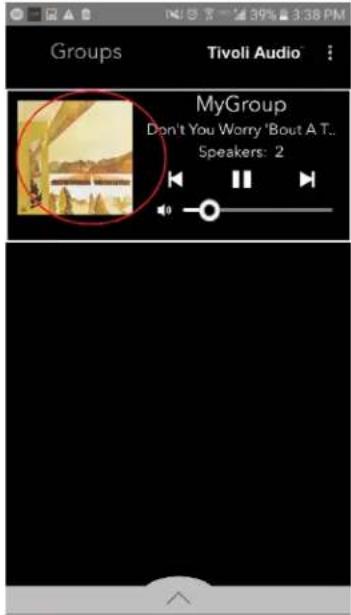 TIVOLI AUDIO Cube - Impostazioni di configurazione del Gruppo – Dare un nome al Gruppo - 1
