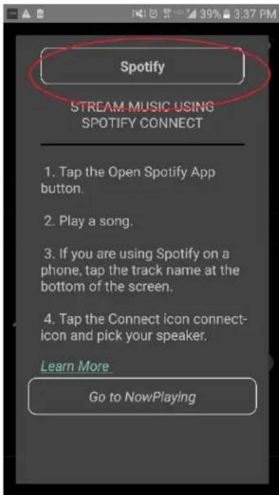 TIVOLI AUDIO Cube - Group Configuration Settings – Selecting a Music Source - 3