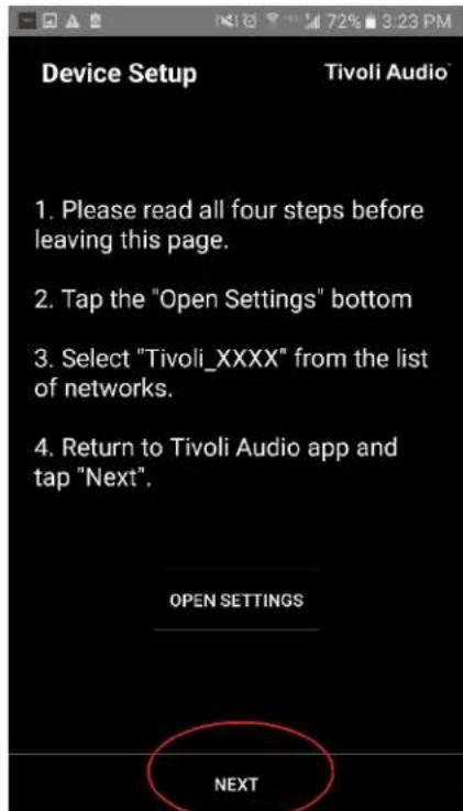 TIVOLI AUDIO Cube - Configuration pour Android - 7