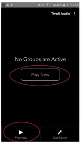 TIVOLI AUDIO Cube - Impostazioni di configurazione del gruppo – Aggiunta/Esclusione degli altoparlanti in un Gruppo - 1
