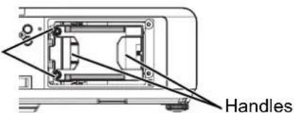 PANASONIC PTFW100NTU - - Removing and replacing the lamp unit - 2