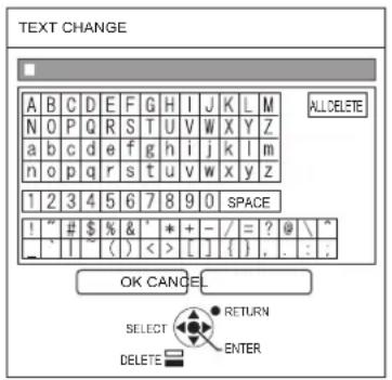 PANASONIC PTST10U - Menu operation (continued) - 1