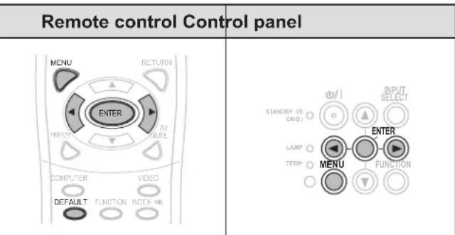 PANASONIC PTST10U - PICTURE MENU - 1